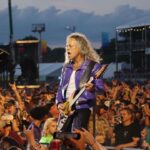 Kirk Hammett Instagram - weekend mood ! #metmemories photo📸by @photosbyjeffyeager #lollapaloozing
