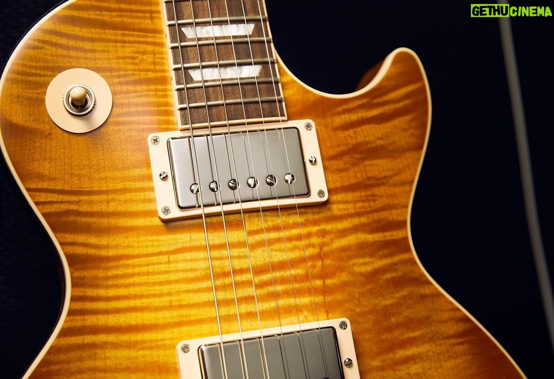 Kirk Hammett Instagram - NOW available as a core model through the Gibson craftory in Nashville, the @kirkhammett “Greeny” Les Paul Standard. Get yours now at the #linkinbio or Gibson.com! “To be able to share some of that mojo which ‘Greeny’ has means a lot to me. It’s exciting to know that anyone can experience some of that ‘Greeny’ magic. I truly think these models are just as inspiring as the original and hope you do too!” – Kirk Hammett A 1959 Les Paul Standard is one of the most coveted and valuable guitars ever, but one particular example, “Greeny,” is famous for both its incredible story and its iconic sound. Originally owned by Peter Green, Greeny was used throughout his time with Fleetwood Mac and started as a bright cherry red sunburst, but after countless shows, it faded to a pale-yellow color. Greeny’s distinctive sound is partially from the out-of-phase middle switch position due to the neck pickup’s reversed magnetic polarity. In the 1970s, Peter sold Greeny to Gary Moore, who used it for three decades with Thin Lizzy and as a solo artist, even recording an album titled “Blues for Greeny.” After years together, Greeny was sold and temporarily retired, left waiting for a chance to return to the stage. Now owned by Kirk Hammett, Greeny has officially passed through the hands of three legendary guitarists. Now you can add your own chapter to the legend of Greeny. #gibson #kirkhammett #greeny #lespaul