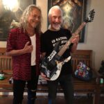 Kirk Hammett Instagram - Happy Bday to the Master Monster Maker himself ! May you have many more, Maestro !!! 🎂 🎸 💀 🖤 @therickbaker