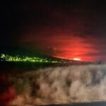 Kirk Hammett Instagram - Pele awakens. Photo📸by Kawika Kokua
