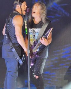 Kirk Hammett Instagram - Happy Bday Bae !!! 🎸 🎂 @robtrujillo