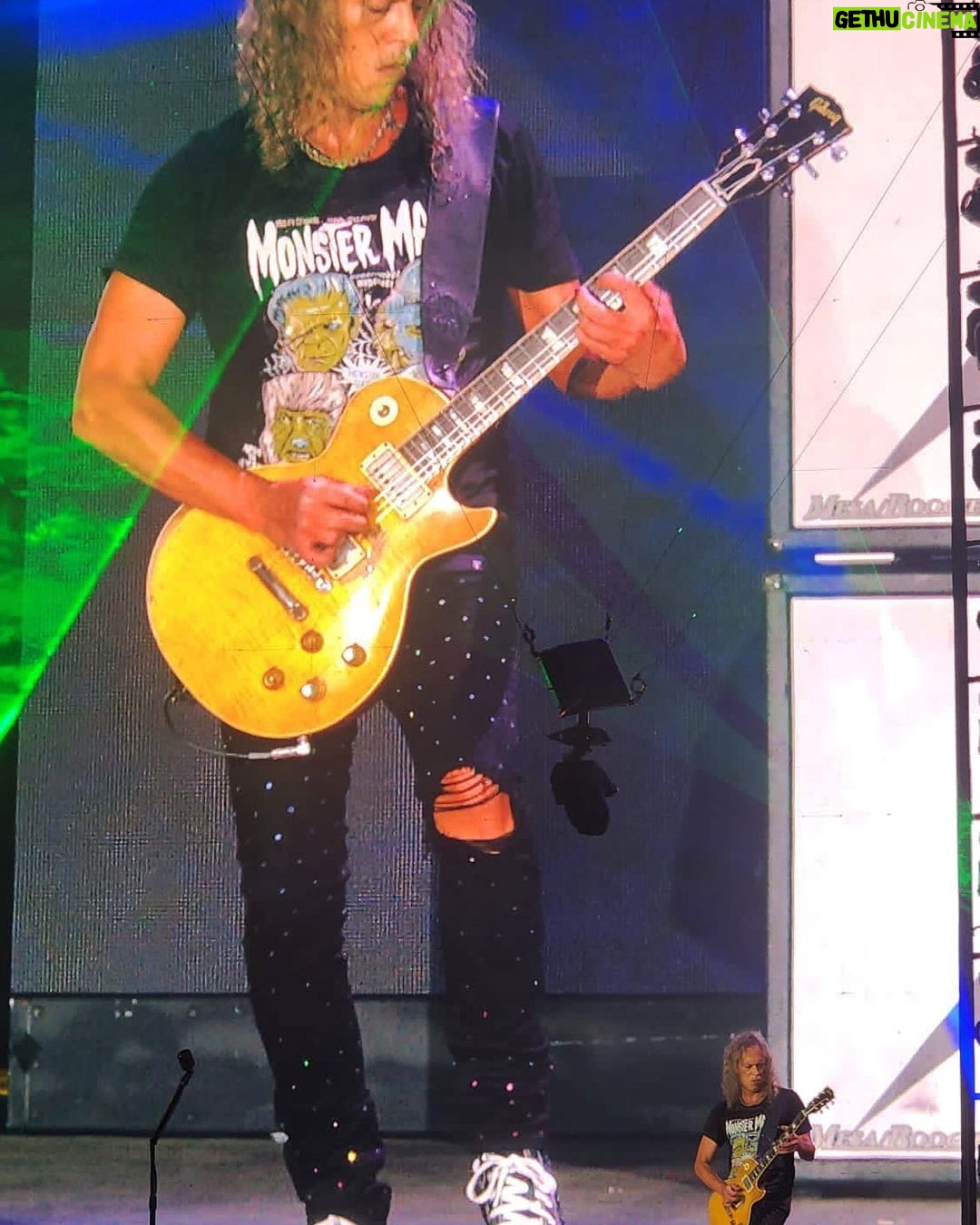 Kirk Hammett Instagram - My Homonculus !!! Photo📸by Brian D’Souza