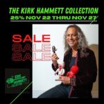 Kirk Hammett Instagram - Feeling that Black Friday vibe ⚡️⚡️⚡️🖤 photo📸by @rosshalfin 🎸