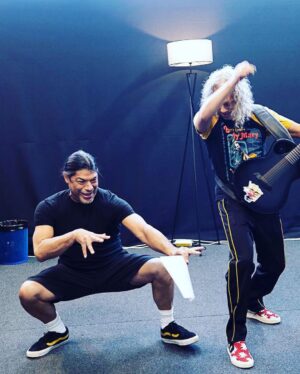 Kirk Hammett Instagram - Happy Bday Bae !!! 🎸 🎂 @robtrujillo
