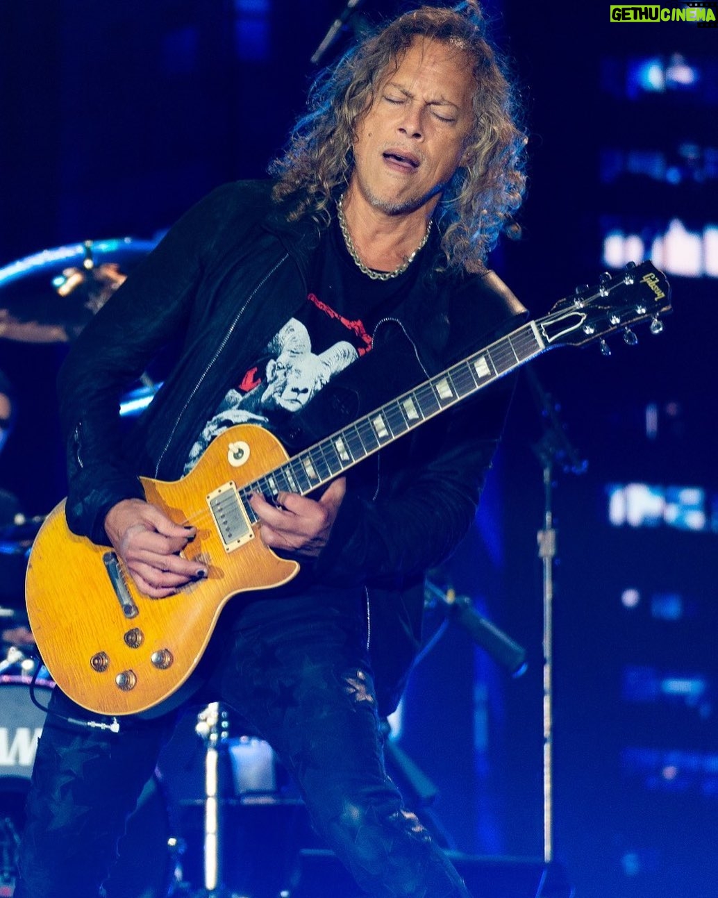 Kirk Hammett Instagram - My sincerest apologies to everyone we expected to see in Zurich - we will definitely be coming back !!! 🤘⚡️ photo 📸by @brettmurrayphotography