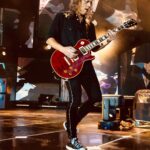 Kirk Hammett Instagram - Hockenheim , stage was wet as fuck !!! Photo📸by @brettmurrayphotography #metinhockenheim @metallica