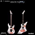 Kirk Hammett Instagram – #Repost @metallica with @make_repost
γ»γ»γ»
Even though our @allwithinmyhandsfoundationβs #MonthsOfGiving2022 ended on May 31, you can still support @wckitchenβs #ChefsForUkraine initiative by donating to win Jamesβ or Kirkβs Signature Series @sfgiants Guitar by @espguitars!
The four of us have signed both of these one-of-a-kind guitars that were used to play the National Anthem on #MetallicaNight, and one could be yours!
πΈ Donate to Win using the code βMETALLICASFβ at checkout for 100 BONUS ENTRIES: fandiem.com/metallicasf or the #linkinbioπ.
#AWMH #MetallicaGivesBack #WCK
