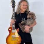 Kirk Hammett Instagram – 🎸🐶🎸 #Repost @theweddingband_twb with @make_repost
・・・
Our fearless leader – ready for #bottlerock ⚡️ photo📸by @rosshalfin ⚡️ #theweddingband @metallica