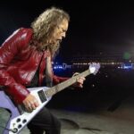 Kirk Hammett Instagram - We had the greatest time in Riyadh , thanks so much for the wonderful experience , God bless !! @metallica #soundstorm23 photo📸by @brettmurrayphotography ⚡️⚡️⚡️