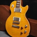 Kirk Hammett Instagram - We are thrilled to introduce the new Epiphone Inspired by Gibson Custom Shop @kirkhammett “Greeny” 1959 Les Paul Standard, built upon the legendary original and debuting for the first time on a core model, a Gibson-Style “open book” headstock. “Greeny” is famous for both its incredible story and its iconic sound. Originally owned by Peter Green, Greeny was used throughout his time with Fleetwood Mac and started as a bright cherry red sunburst, but after countless shows, it faded to a pale yellow color. Its distinctive sound is partly from the out-of-phase middle switch position due to the neck pickup’s reversed magnetic polarity. In the 1970s, Peter sold Greeny to Gary Moore, who used it for three decades with Thin Lizzy and as a solo artist, even recording an album titled “Blues for Greeny.” After years together, Greeny was sold and temporarily retired, left waiting for a chance to return to the stage. Enter Kirk Hammett. Kirk is no stranger to the pursuit of the perfect guitar, but in the case of Greeny, it was as if this guitar was destined for him. It took all of 30 seconds of playing for Kirk to understand the magic. Now owned by Kirk Hammett, Greeny has officially passed through the hands of three legendary guitarists. Now YOU can wield the magic of “Greeny!” head to the link bio to join the list of legends. 📸: @rosshalfin #epiphone #foreverystage #kirkhammett #greeny #lespaul