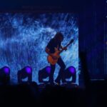 Kirk Hammett Instagram - Blues for Greeny ⚡️🎸⚡️ Indio scene photo📸by @photosbyjeffyeager ⚡️⚡️ @powertrip_live @metallica