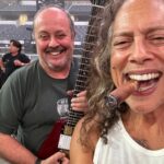Kirk Hammett Instagram - Justin and I are ready for ya Dallas !!! (Ps: Steve O too !) ⚡️⚡️⚡️🤘 #metontour #metallicafamily