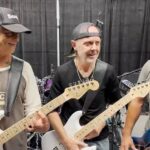 Kirk Hammett Instagram - When Lars auditioned for the wedding band … 🤘🎸🤘 @larsulrich @robtrujillo @metallica P.S….Check out this killer Fender Juanes Signature Strat! ⚡️🎸⚡️ @juanes @fender @fenderbilly 🎥footage shot by @brettmurrayphotography