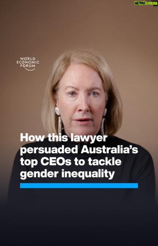 Klaus Schwab Instagram - Elizabeth Broderick has persuaded more than 260 executives to commit to achieving gender equality in their companies. At the current rate of progress, it will take another 131 years to reach gender parity. Learn more from the Forum’s Global Gender Gap report by tapping on the link in our bio. #IWD24