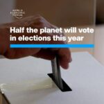 Klaus Schwab Instagram - 2024 is the biggest election year in history. The record number of people slated to vote for leaders and legislatures this year was the topic of a session at the 2024 Annual Meeting in Davos. Learn more by tapping on the link in our bio. #wef24 @ianbremmer @rachelbotsman @alexsoros