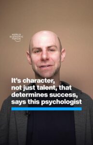 Klaus Schwab Instagram - “Economists have found that character skills can actually contribute more to success than cognitive skills,” says @adamgrant Learn more about what’s needed for success in the World Economic Forum’s Future of Jobs report by tapping on the link in our bio.