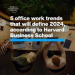 Klaus Schwab Instagram - From the decline of ‘workism’ to the rise of the ‘portfolio life’, these are the 5 work trends to watch in 2024. Learn more about the changing world of work from the World Economic Forum’s Future of Jobs report by tapping on the link in our bio. @harvardhbs