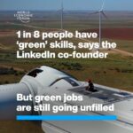 Klaus Schwab Instagram - Jobs needing green skills are growing at double the rate of the workers equipped for them. Learn more about reskilling by tapping the link in our bio. For the latest discussions from Davos 2024 on investing in people, follow #wef24 on our channels. @linkedin