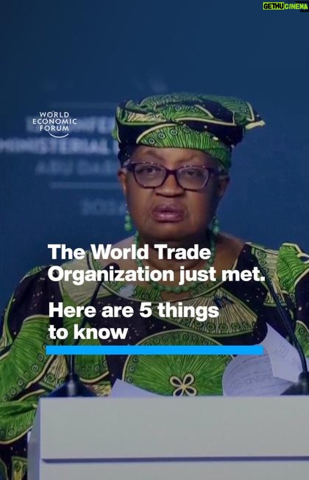 Klaus Schwab Instagram - The World Trade Organization has admitted its two newest members. Tap on the link in our bio to find out what we learned about the future of trade at the 13th Ministerial Conference. @worldtradeorganization