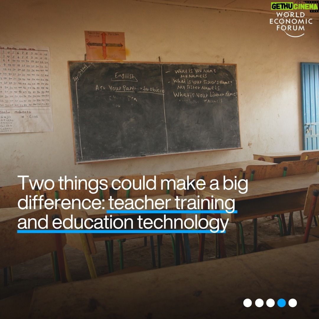 Klaus Schwab Instagram - Africa could provide the majority of the world’s new workers within the next 30 years. However, a focus on the continent's education system is essential. Supporting and developing quality, accessible and fair education on the continent is an investment in innovation and prosperity for the whole world. Learn more by tapping the link in our bio.