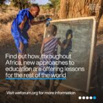 Klaus Schwab Instagram - Africa could provide the majority of the world’s new workers within the next 30 years. However, a focus on the continent's education system is essential. Supporting and developing quality, accessible and fair education on the continent is an investment in innovation and prosperity for the whole world. Learn more by tapping the link in our bio.