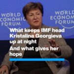Klaus Schwab Instagram - At Davos, the head of the IMF offered some thoughts on the year ahead. Learn more about her predictions for 2024 by tapping the link in our bio. For the latest discussions from Davos on reviving growth, follow #wef24 on our channels. @the_imf @kristalina.georgieva