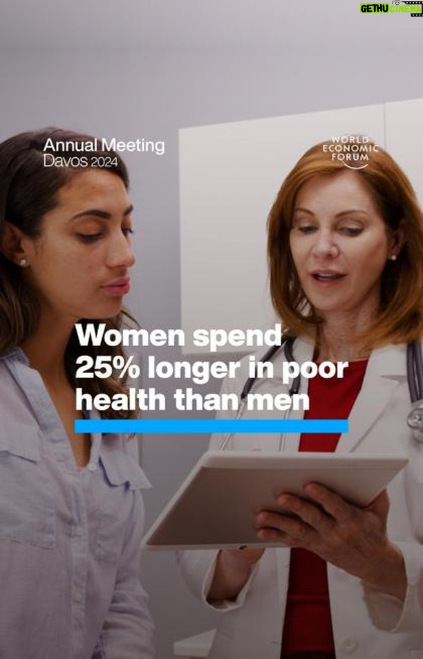 Klaus Schwab Instagram - Closing the gender health gap could add $1 trillion to the global economy every year. Learn more about investing in women's health by tapping the link in our bio. For the latest discussions from Davos on tackling gender inequality, follow #wef24 on our channels.