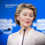 Klaus Schwab Instagram - Ursula von der Leyen, President of the European Commission, urges countries around the world to collaborate and rebuild trust amidst a range of global challenges. #wef24