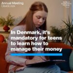 Klaus Schwab Instagram - Denmark has a financial literacy rate of 71%, one of the highest in the world. Learn more about how societies can prioritize health, purpose and financial resilience from the World Economic Forum’s report ‘Longevity Economy Principles: The Foundation for a Financially Resilient Future’ by tapping on the link in our bio. For the latest discussions from Davos about skilling people to be at the centre of the coming economic and technological transformations, follow #wef24 on our channels. @moneysense_sg @live_sorted @Mercer