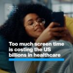 Klaus Schwab Instagram - Over 104 million Americans spend 7 hours or more looking at a screen. Learn more on the latest health news from the Forum’s Centre for Health and Healthcare by tapping on the link in our bio. @deloitte