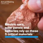 Klaus Schwab Instagram - To power the energy transition, the world needs to secure a reliable supply of critical minerals. Learn more by tapping the link in our bio. Join the discussion at Davos on energy security by following #wef24 on our channels. @mckinseyco