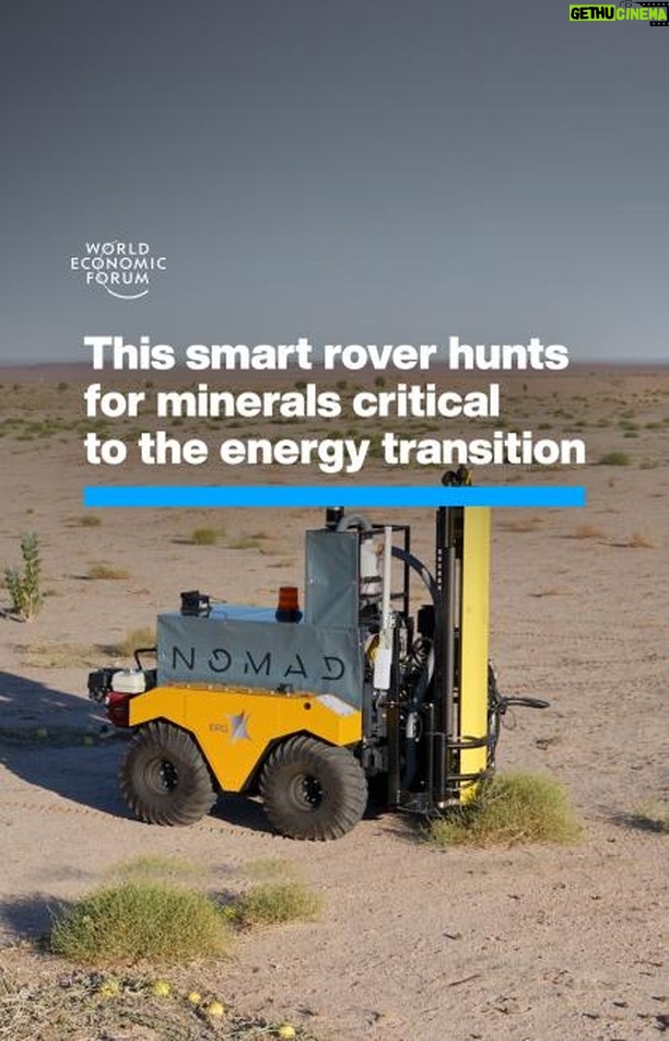 Klaus Schwab Instagram - It’s based on Mars rover technology. Tap the link in our bio to learn more.
