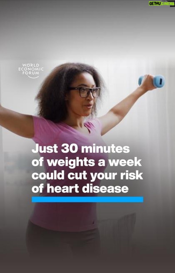 Klaus Schwab Instagram - Weight training has a host of benefits to keep your heart healthy. Learn more about how the World Economic Forum is raising awareness of health and healthcare. Tap the link in our bio to learn more. @uofmichigan