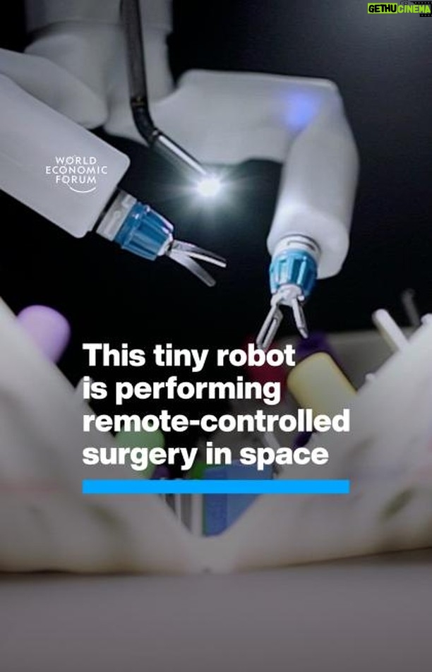 Klaus Schwab Instagram - This tiny robot is performing remote-controlled surgery in space. Click the link in our bio to learn more about the technology of the future in the World Economic Forum's Top 10 Emerging Technologies of 2023 report.