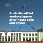 Klaus Schwab Instagram - A new bill will give Australian workers the ‘Right to Disconnect’. Learn more about how jobs and skills will evolve over the coming years in the World Economic Forum’s Future of Jobs Report. Tap the link in my bio to learn more.