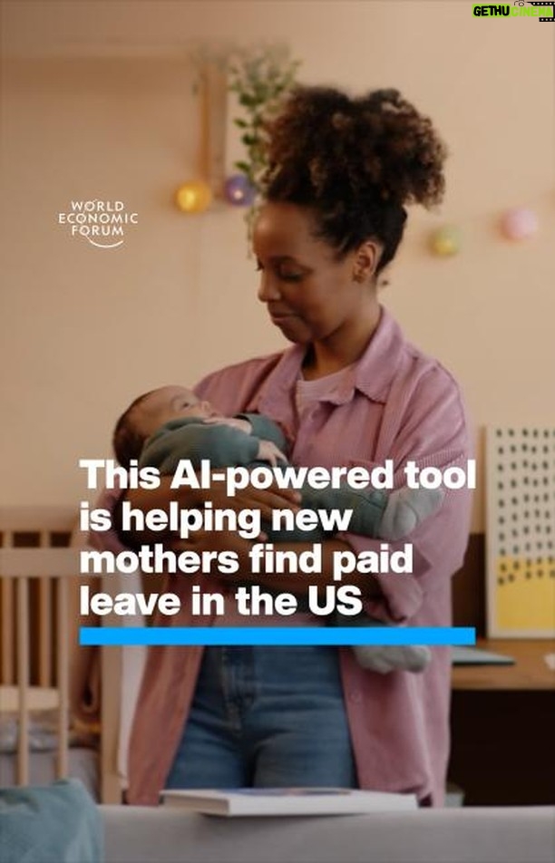 Klaus Schwab Instagram - This AI-powered tool makes it easier to apply for maternity benefits. Poor care infrastructure can stop women from participating fully in the workforce. Tap the link in our bio to learn more. @reshmasaujani @momsfirstus