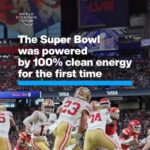 Klaus Schwab Instagram - The Super Bowl took a punt on green energy this year. Learn more about the growth in global renewable energy capacity by tapping the link in our bio.