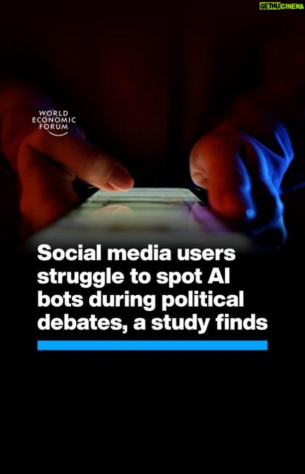 Klaus Schwab Instagram - Social media users identify AI bots correctly less than half the time, research finds. The Forum’s Global Coalition for Digital Safety builds media and information literacy to combat disinformation. Learn more by tapping on the link in our bio. @notredame