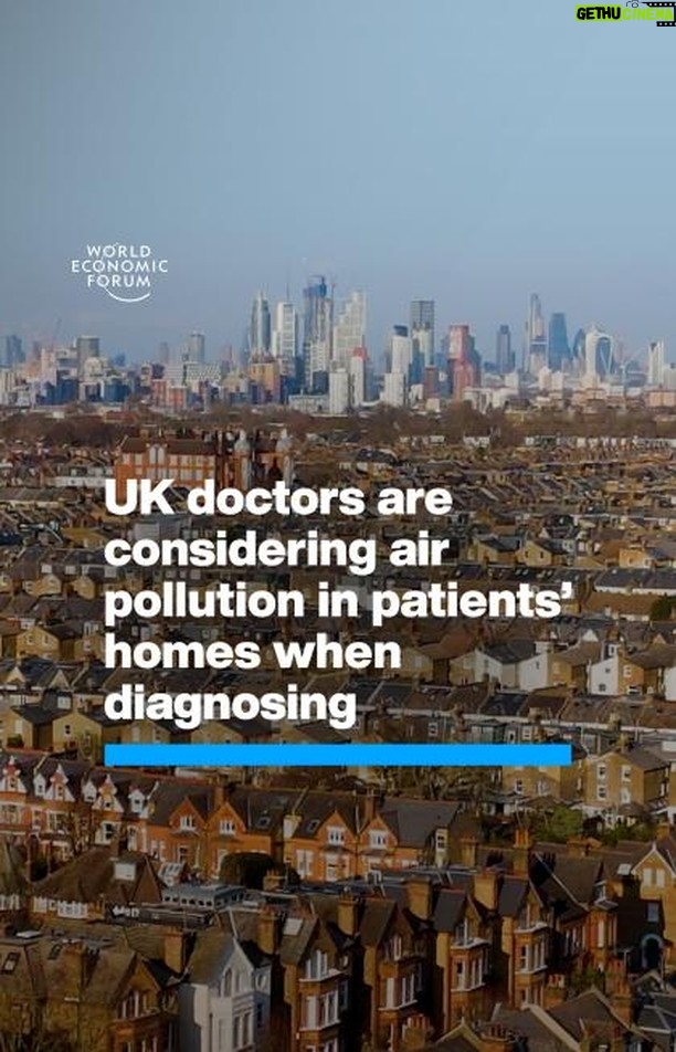 Klaus Schwab Instagram - London hospitals are now considering local air quality data when making diagnoses. The Alliance for Clean Air is a partnership between the World Economic Forum and the Clean Air Fund that brings business leaders together to tackle air pollution. Learn more by tapping on the link in our bio.