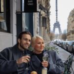 Klavdiya Vysokova Instagram - Happy Valentine’s Day ❤️🥐👩🏼‍🤝‍👨🏽 Paris, France