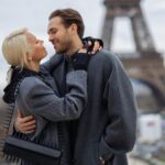 Klavdiya Vysokova Instagram - Happy Valentine’s Day ❤️🥐👩🏼‍🤝‍👨🏽 Paris, France