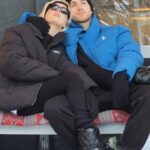 Klavdiya Vysokova Instagram - Сбежали из пинтерест, надев свои лучшие луки ❤️ Какой из наших парных образов нравится больше?)) P.S. у ребят на аккаунте сейчас проходит poзыгpыш, переходи @feelz.ru и выигрывай образы как у нас 😉 Рекламодатель: ООО ФИЛЗ, erid: 2SDnjdfcLXr ИНН 5902063061 ОГРН 1225900008333