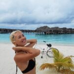 Klavdiya Vysokova Instagram - В рай мне пока рано, но я тут уже побывала 🌴☀️ Anantara Kihavah Maldives Villas