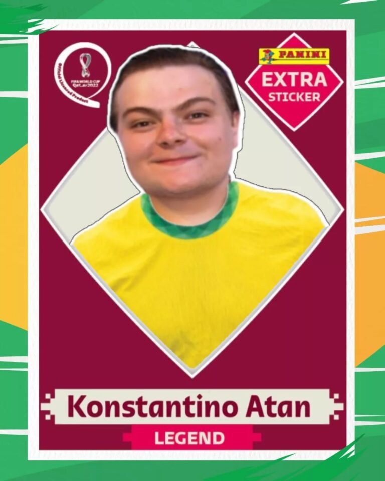 Konstantino Atanassopolus Instagram - Eae galera pra quem ta colecionando as legend da copa segura essa que é lendaria!!! Diz a lenda que existe apenas uma!!! 🤣🤣🤣🤣🤣🤣🤣🤣🤣🤣🤣🤣🤣🤣🤣🤣 Brazil