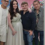 Konstantino Atanassopolus Instagram - Ontem foi o chá de revelação da @natymegoficial foi cheio de emoção bem vinda Luna. 😍🎉🎊🙏