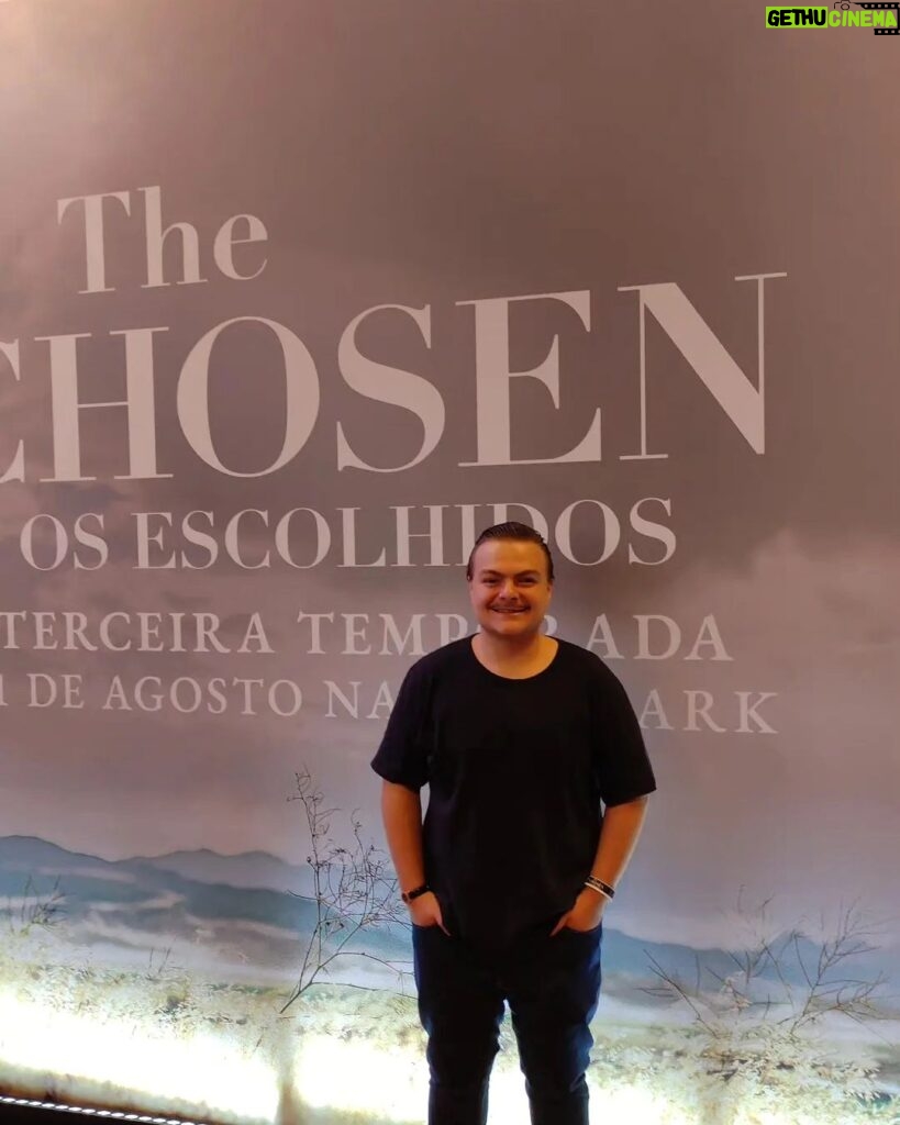 Konstantino Atanassopolus Instagram - Prestes a ver THE CHOSEN OS ESCOLHIDOS. Iguatemi Sao Paulo