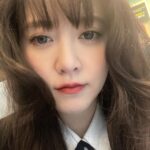 Koo Hye-sun Instagram – 기말고사 ㅜㅜ 화이팅!!!
