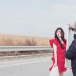 Koo Hye-sun Instagram - 쿠감독과 쿠배우. 트라이cf 현장.