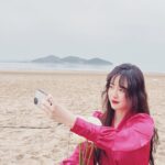 Koo Hye-sun Instagram - 쿠감독과 쿠배우. 트라이cf 현장.