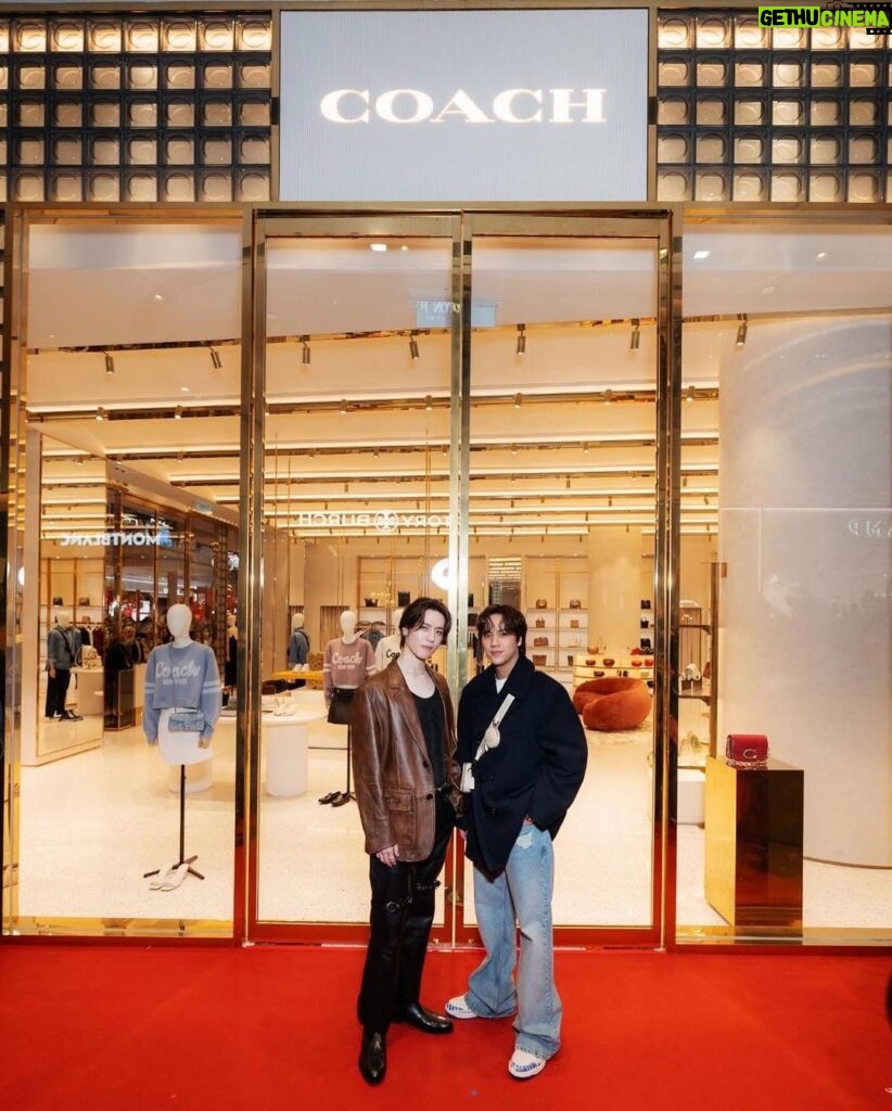 Korapat Kirdpan Instagram - Special celebration with @Coach in Kuala Lumpur for the opening of its new concept store at The Exchange (TRX). Thank you for the warm welcome Malaysia! #CoachNY #CoachMalaysia